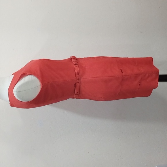 Vintage 90's Moschino Cheap And Chic Coral Dress With Sequin Embellishment - 6 - Picture 2 of 11